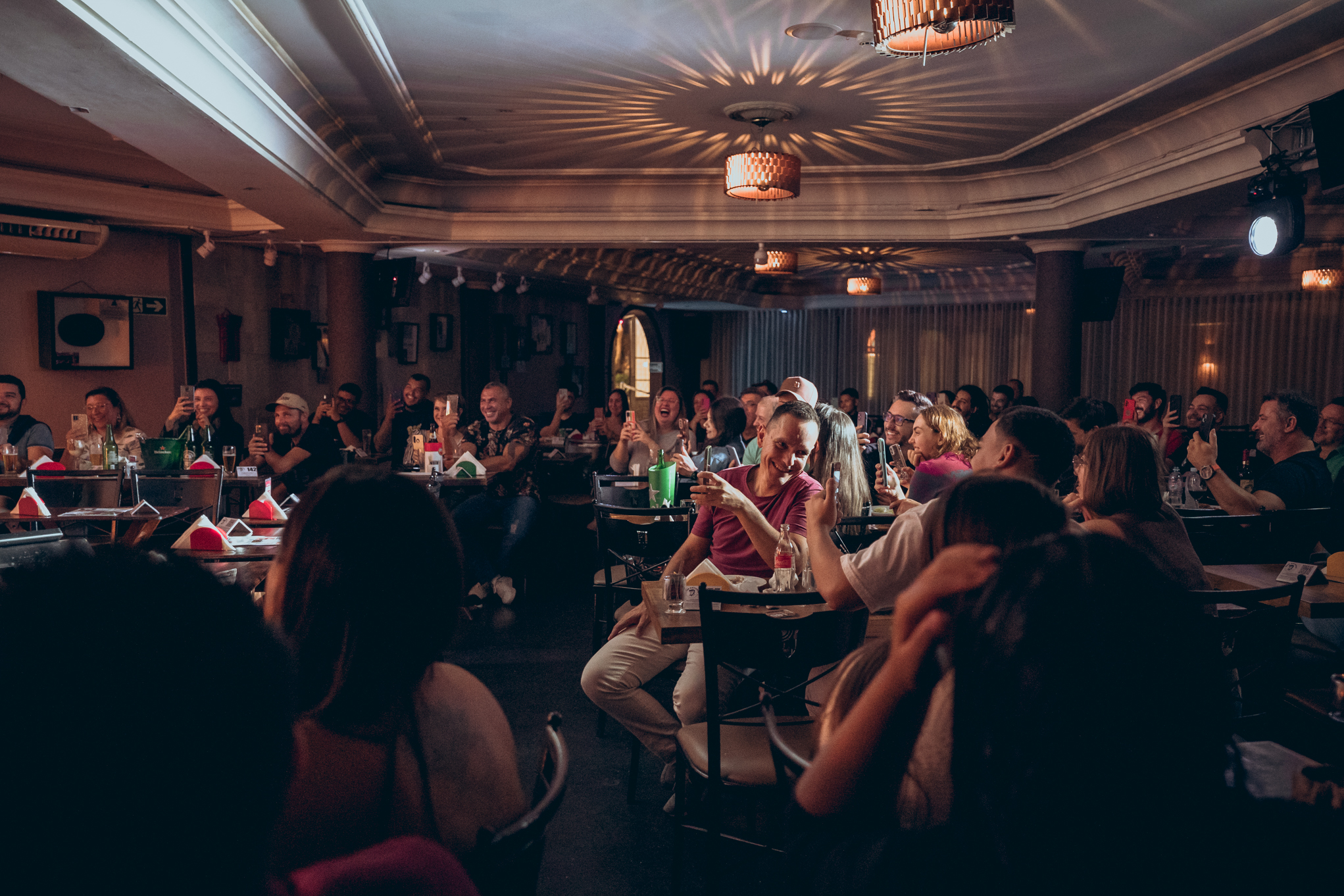 Ambiente do Curitiba Comedy Club