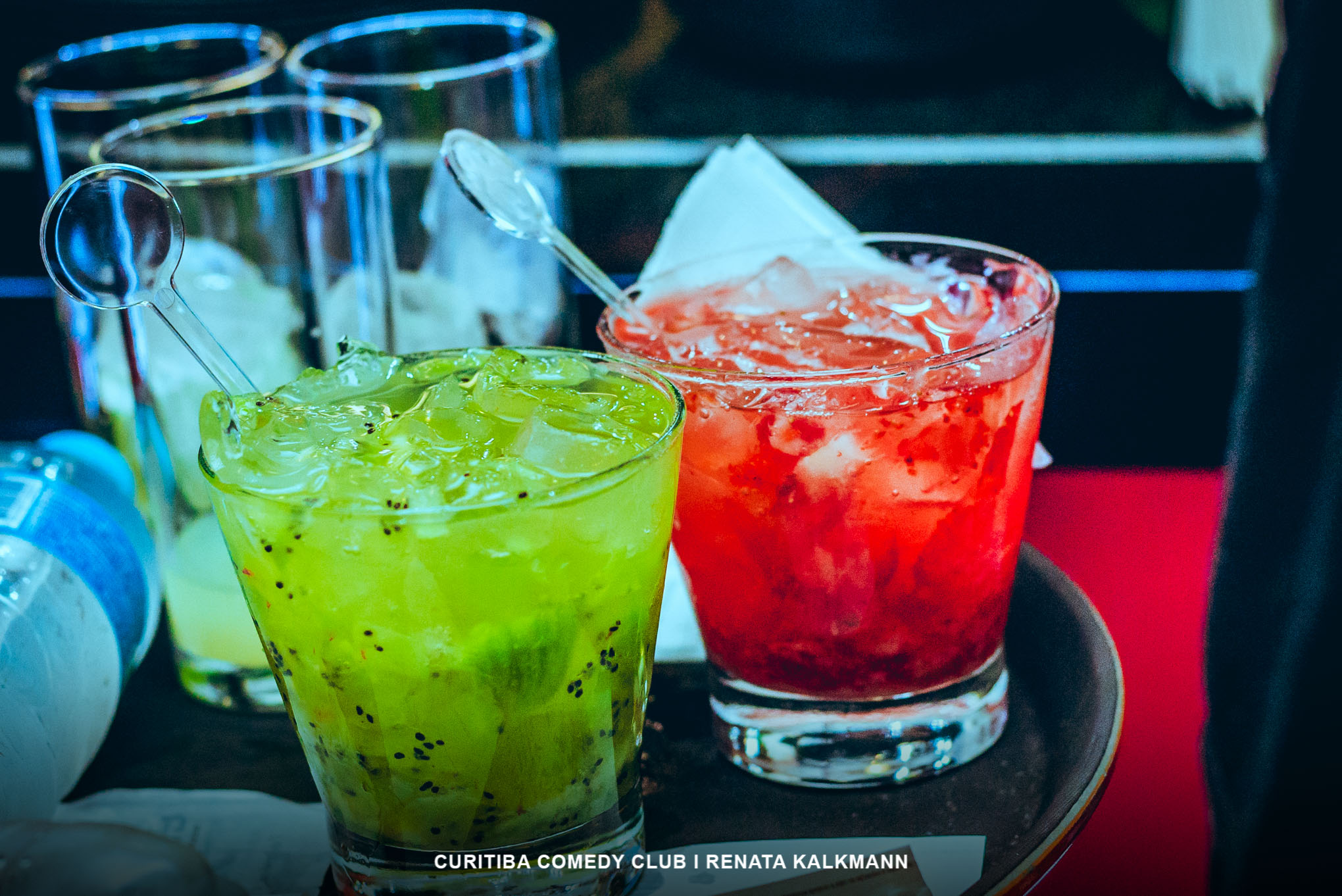 Bebidas do Curitiba Comedy Club